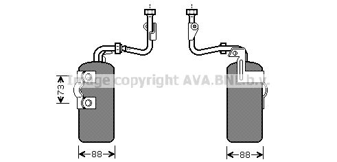 AVA QUALITY COOLING džiovintuvas, oro kondicionierius VOD126